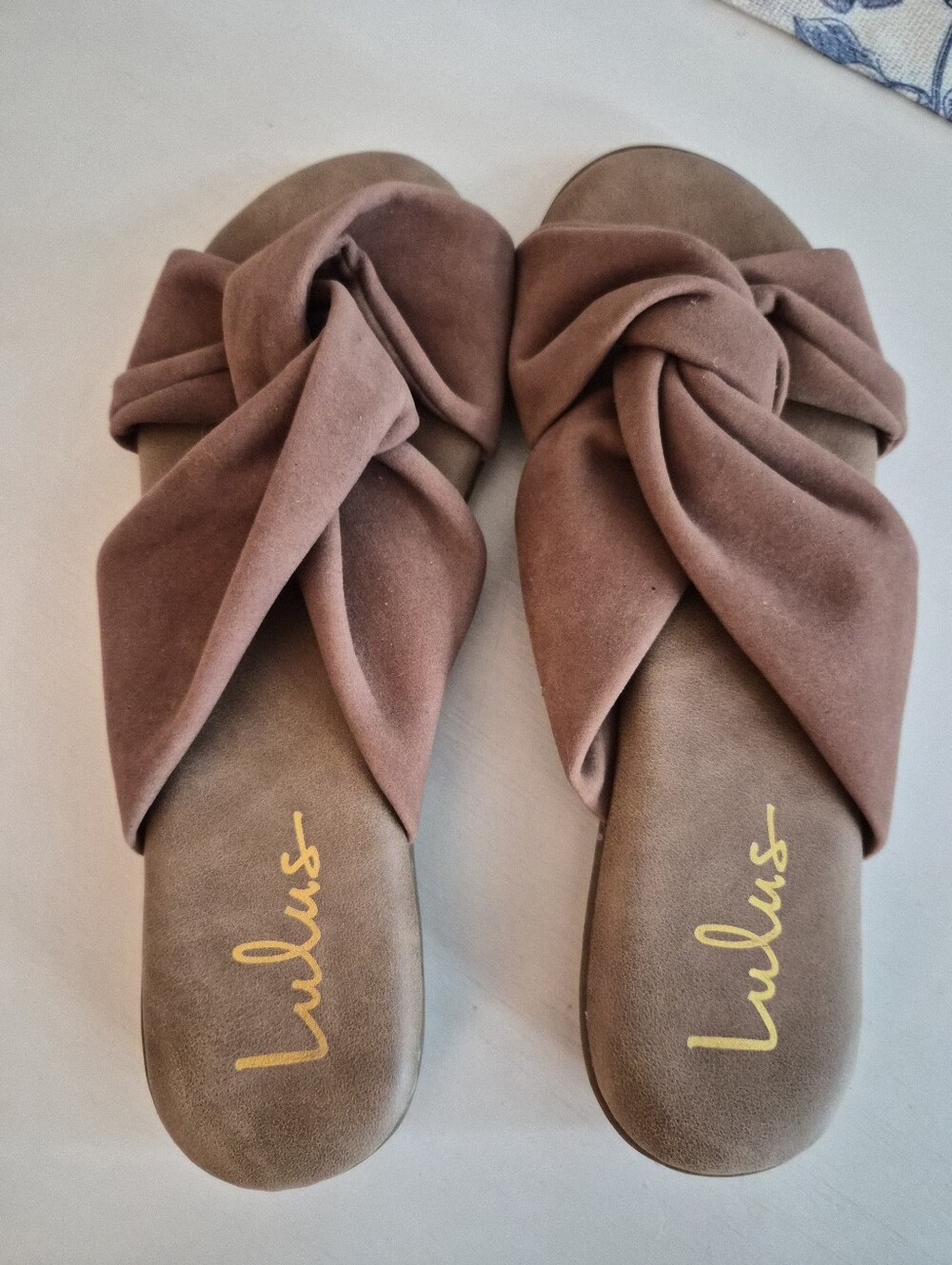 Lulus Slide Sandals Size 8